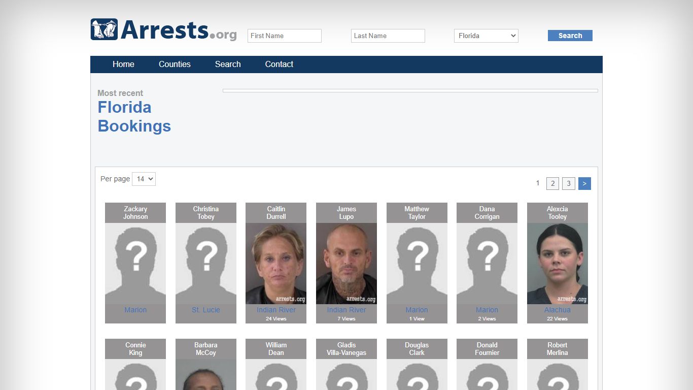 Florida Arrests and Inmate Search